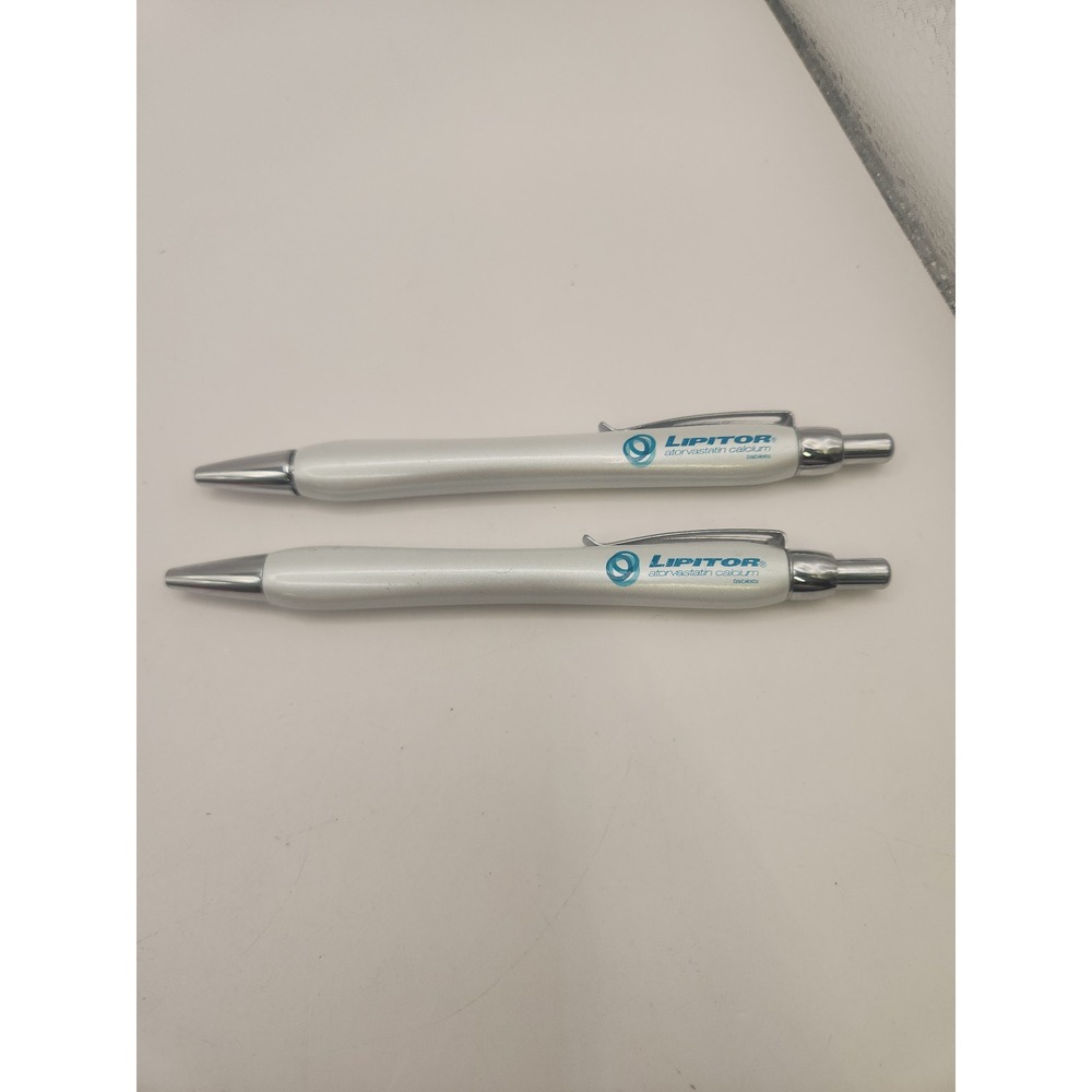 Two Pharmaceutical promo pens Lipitor